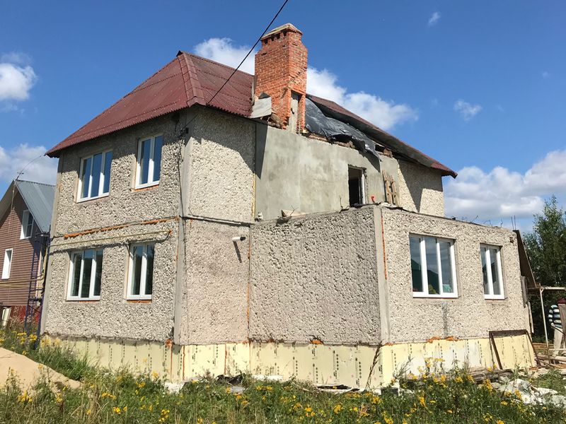 Реконструкция и утепление дома г.Владимир