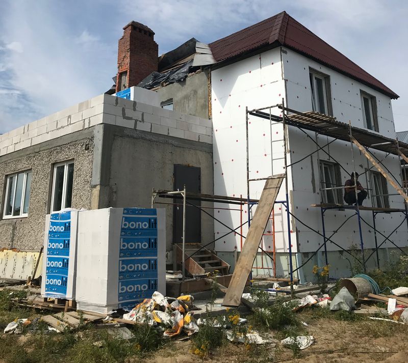 Реконструкция и утепление дома г.Владимир