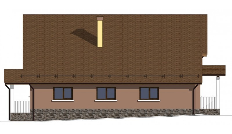 Двухэтажный жилой дом ДГ-3