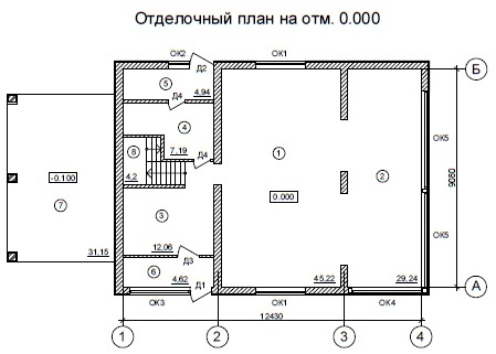Двухэтажный жилой дом ДГ-14